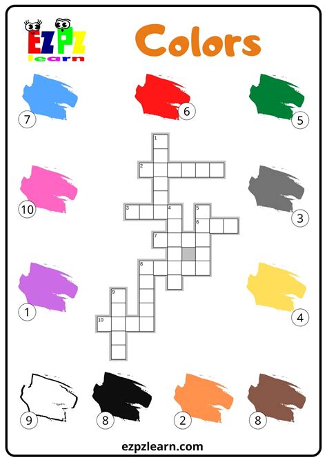 Colors Interactive Crossword .